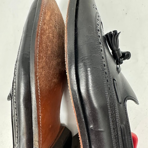 Allen Edmonds Black Leather Loafers size 10.5‎ - Picture 9 of 13
